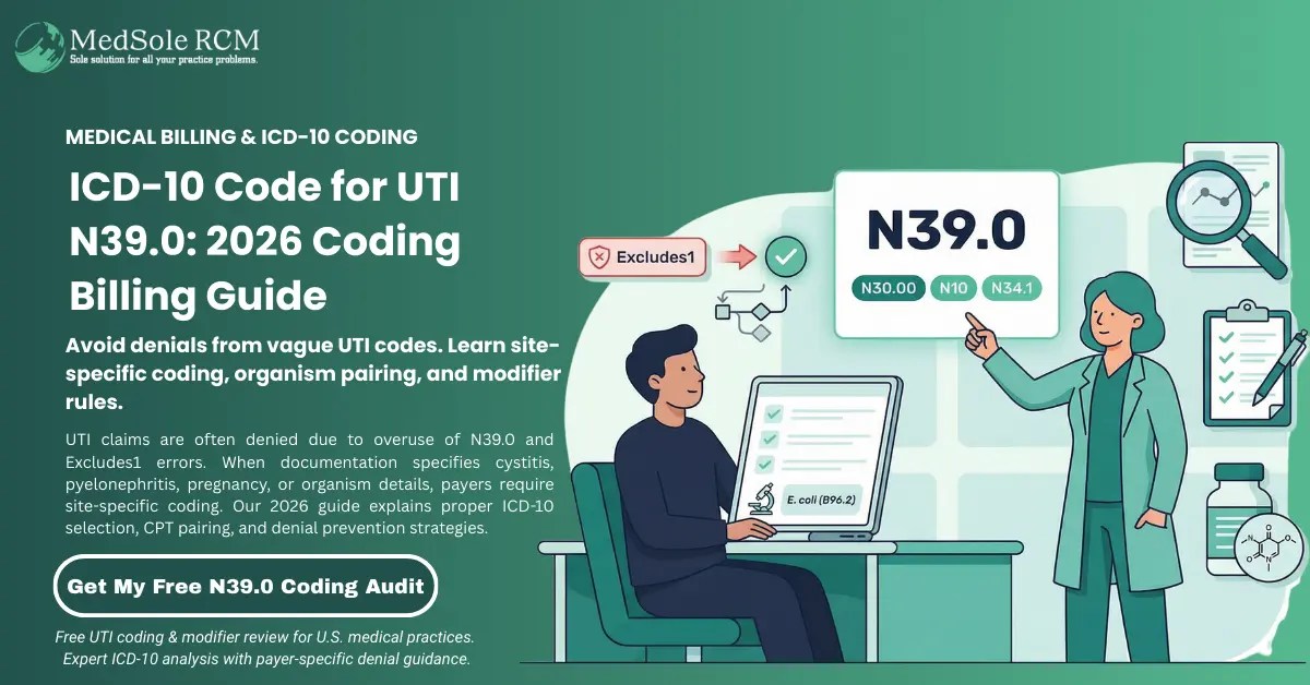 UTI ICD10 Codes (N39.0) 2026 Coding & Billing Guide(05)